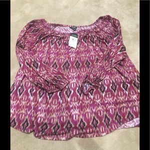 NWT Ralph Lauren peasant blouse